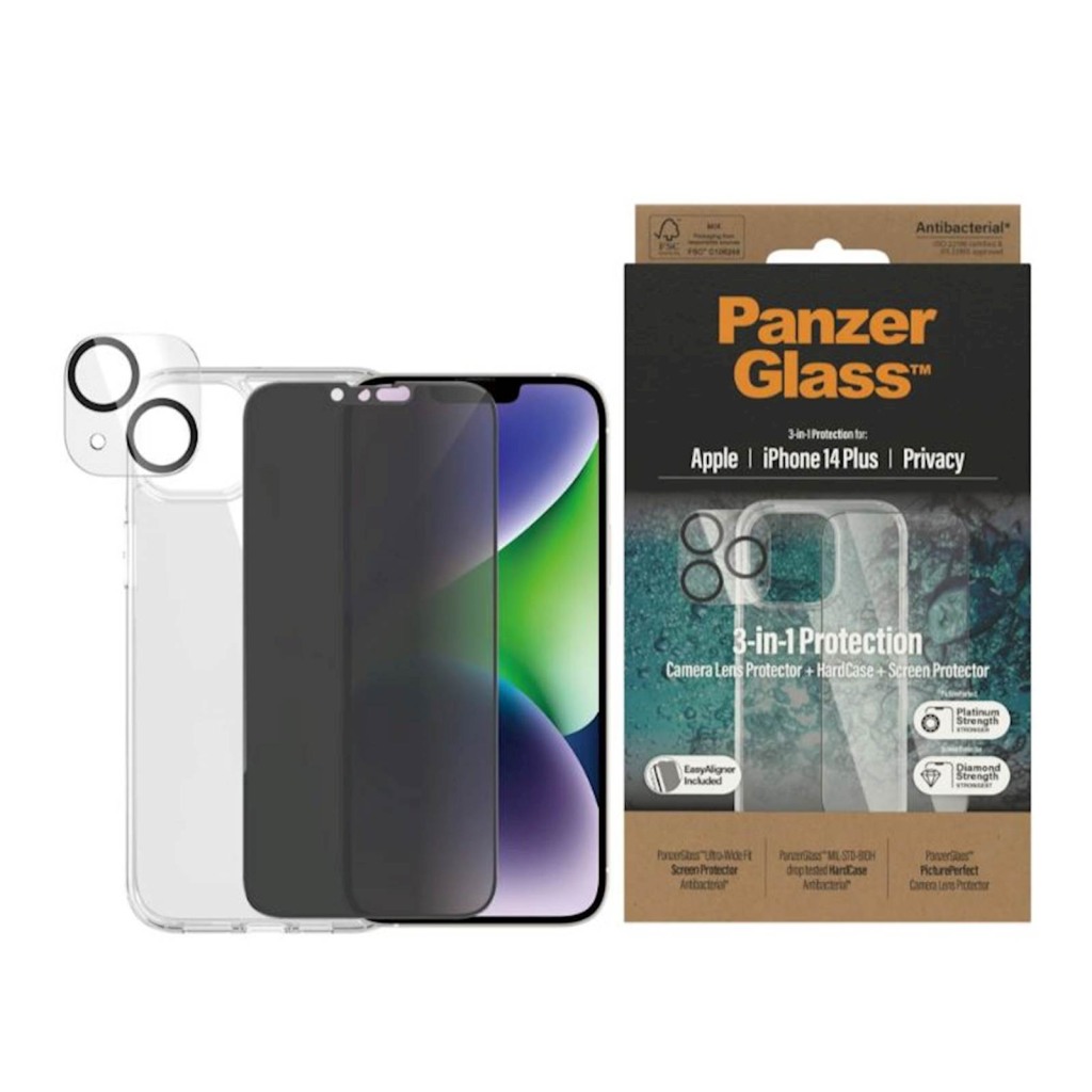 Bundle PanzerGlass iPhone 14+ Privacy