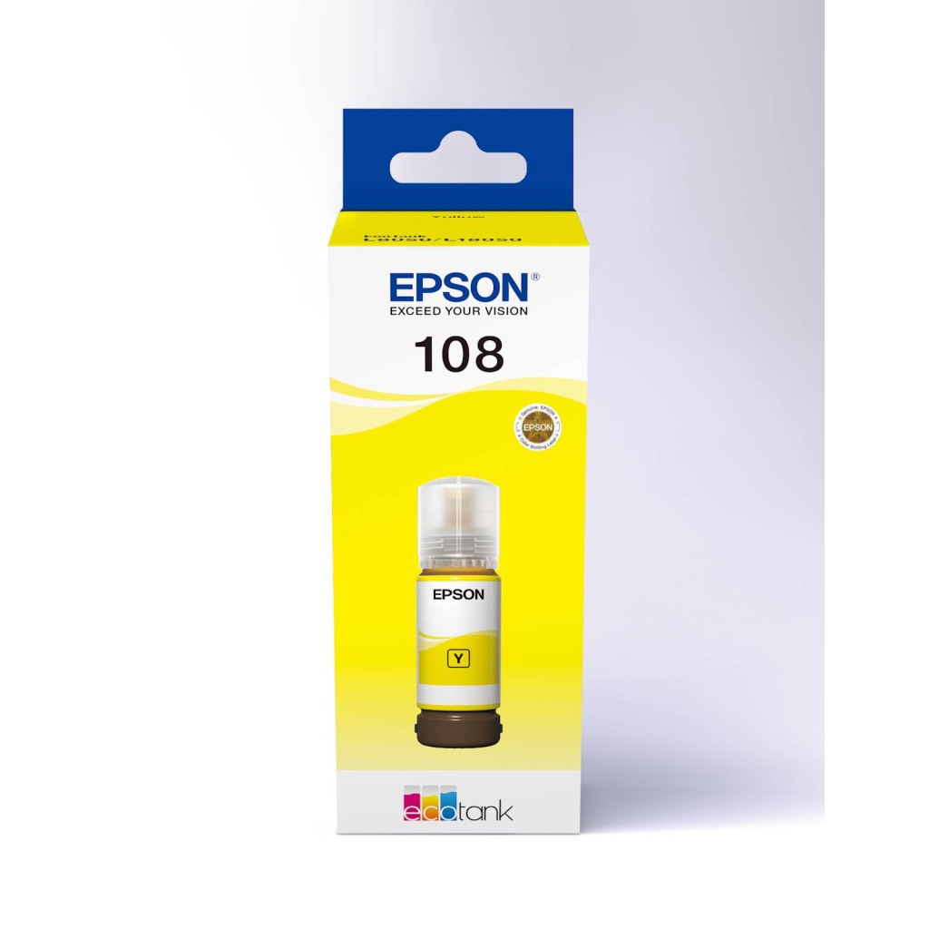 Tinta Epson 108 EcoTank Yellow