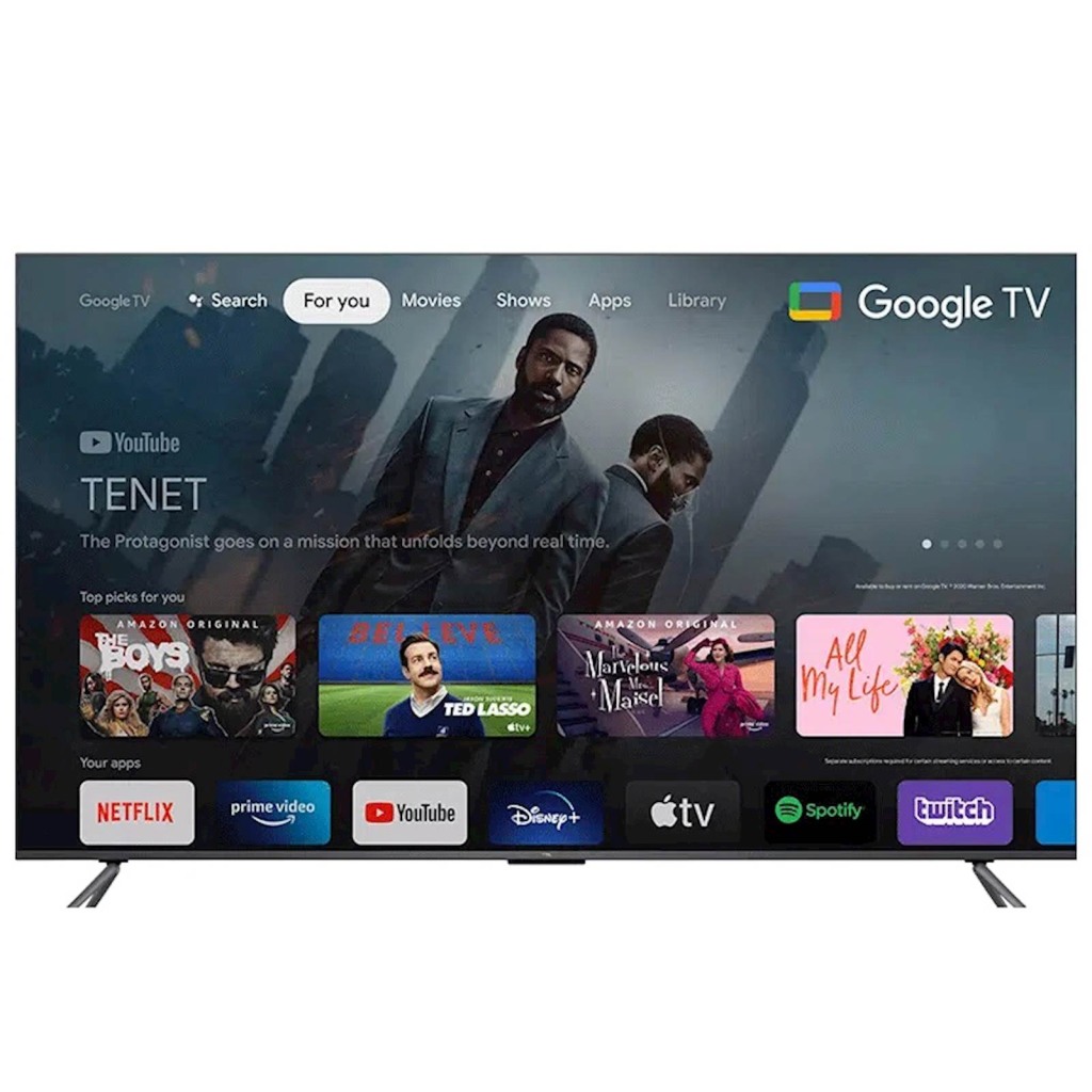 TV TCL QLED 50C645 Android Google TV