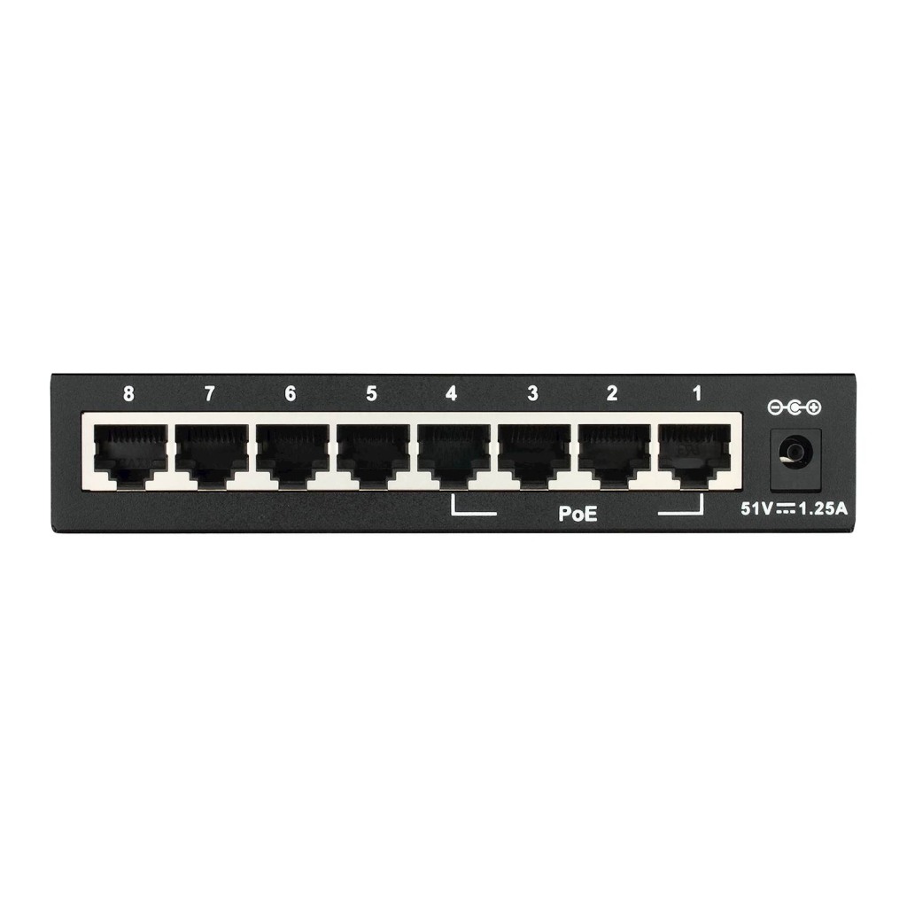 Switch DLINK 8-Port PoE Fast Ethernet Unmnged Desktop