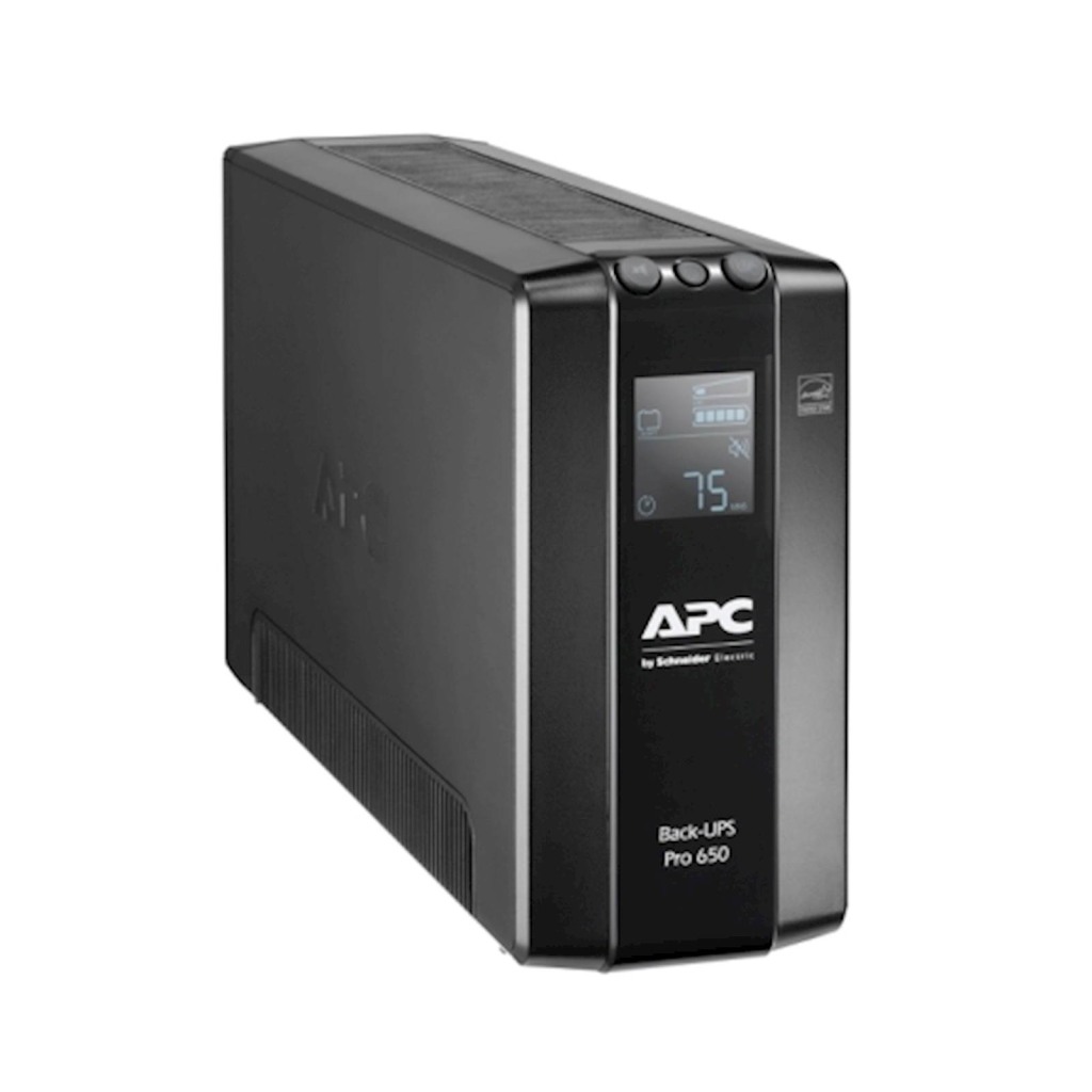 Back-UPS Pro APC, 650VA/390W, Tower, 230V, 6x IEC C13 utičnica, AVR, LCD, zamjenjiva baterija - Image 4