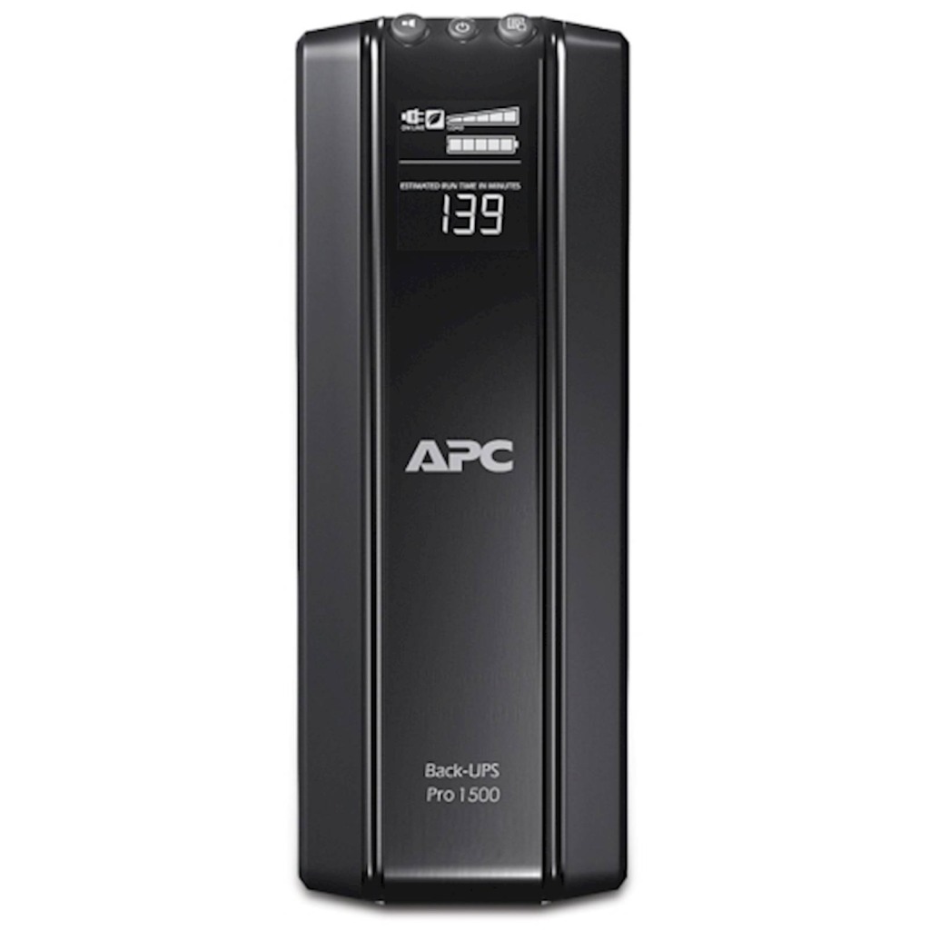 Back-UPS Pro APC, 1500VA/865W, Tower, 230V, 10x IEC C13, AVR, LCD, zamjenjiva baterija