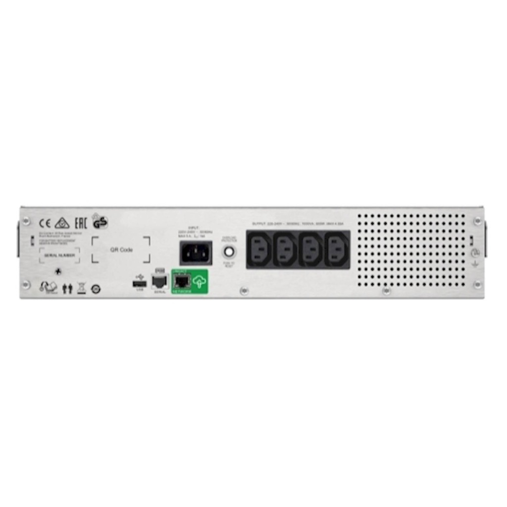 Smart-UPS C APC, 1500VA,Rckm 2U,230V, 4xIEC C13, SmartConnect,USB i serijska komunikacija, AVR, LCD