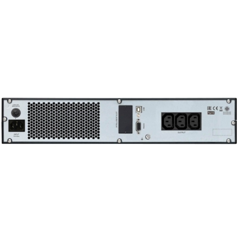 Easy UPS On-Line APC,1000VA/800W, Rackmount 2U, 230V,3xIEC C13 utičnice,Intelig. slot za kart,LCD