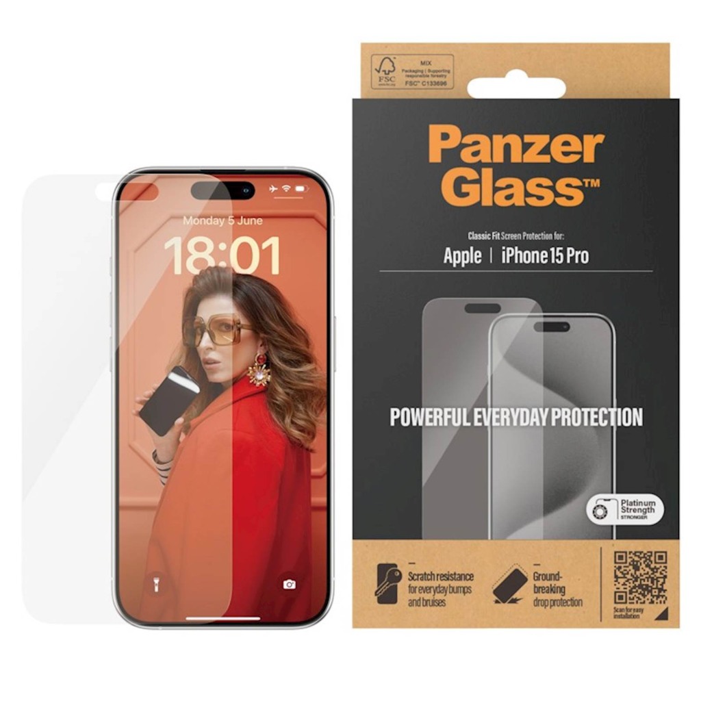 Zaštitno staklo PG iPhone 15 Pro