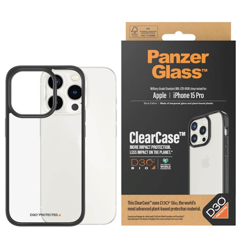 Providni okvir PG ClearCase iPhone 15 Pro