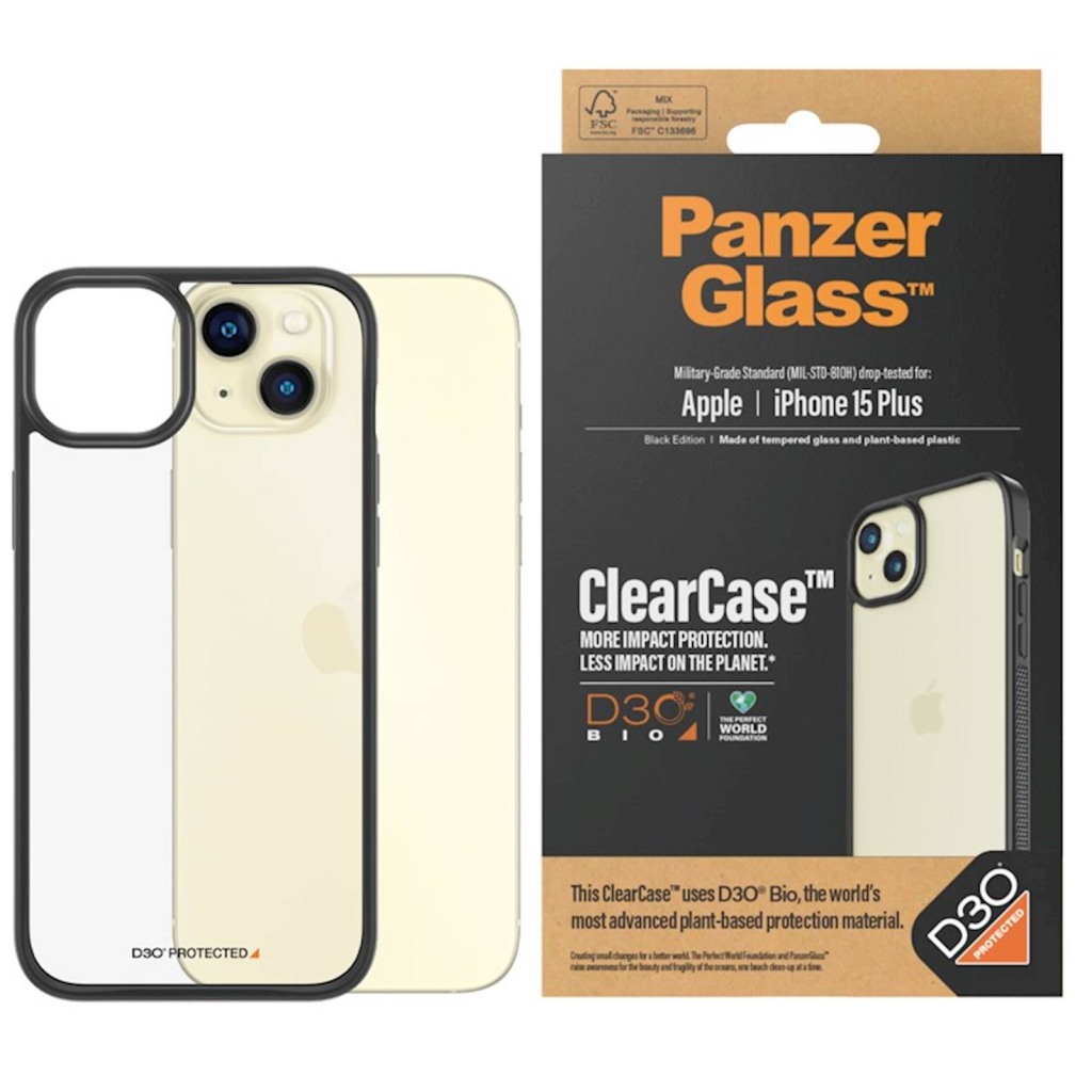 Providni okvir PG ClearCase iPhone 15 Plus