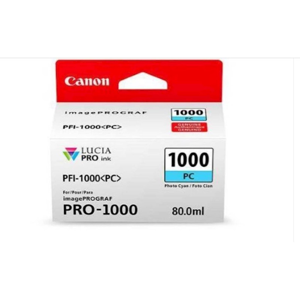 Tinta CANON PFI-1000 PHOTO CYAN