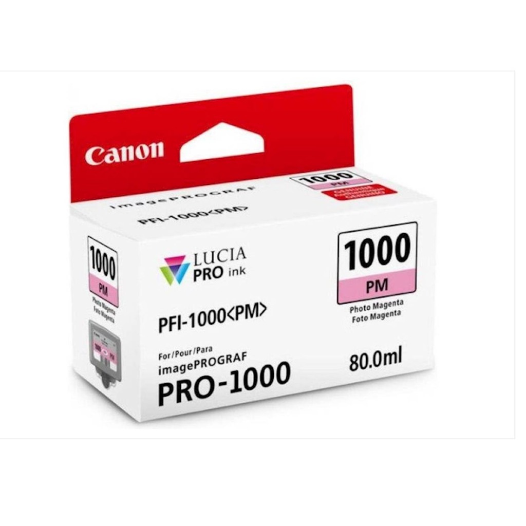 Tinta CANON PFI-1000 PHOTO MAGENTA