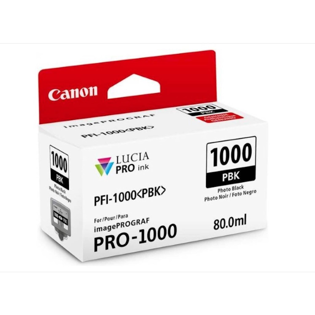 Tinta CANON PFI-1000 PHOTO BLACK