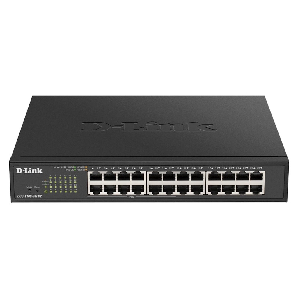 Switch DLINK 24-port EasySmart DGS-1100-24V2/E