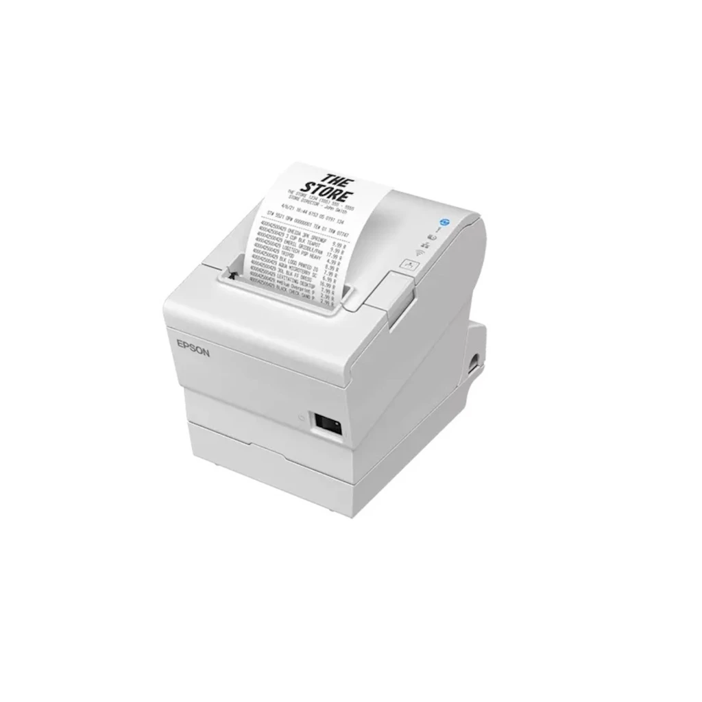 POS printer Epson TM-T88VII-111,USB,ETH,SRL,PS,WHT - Image 2