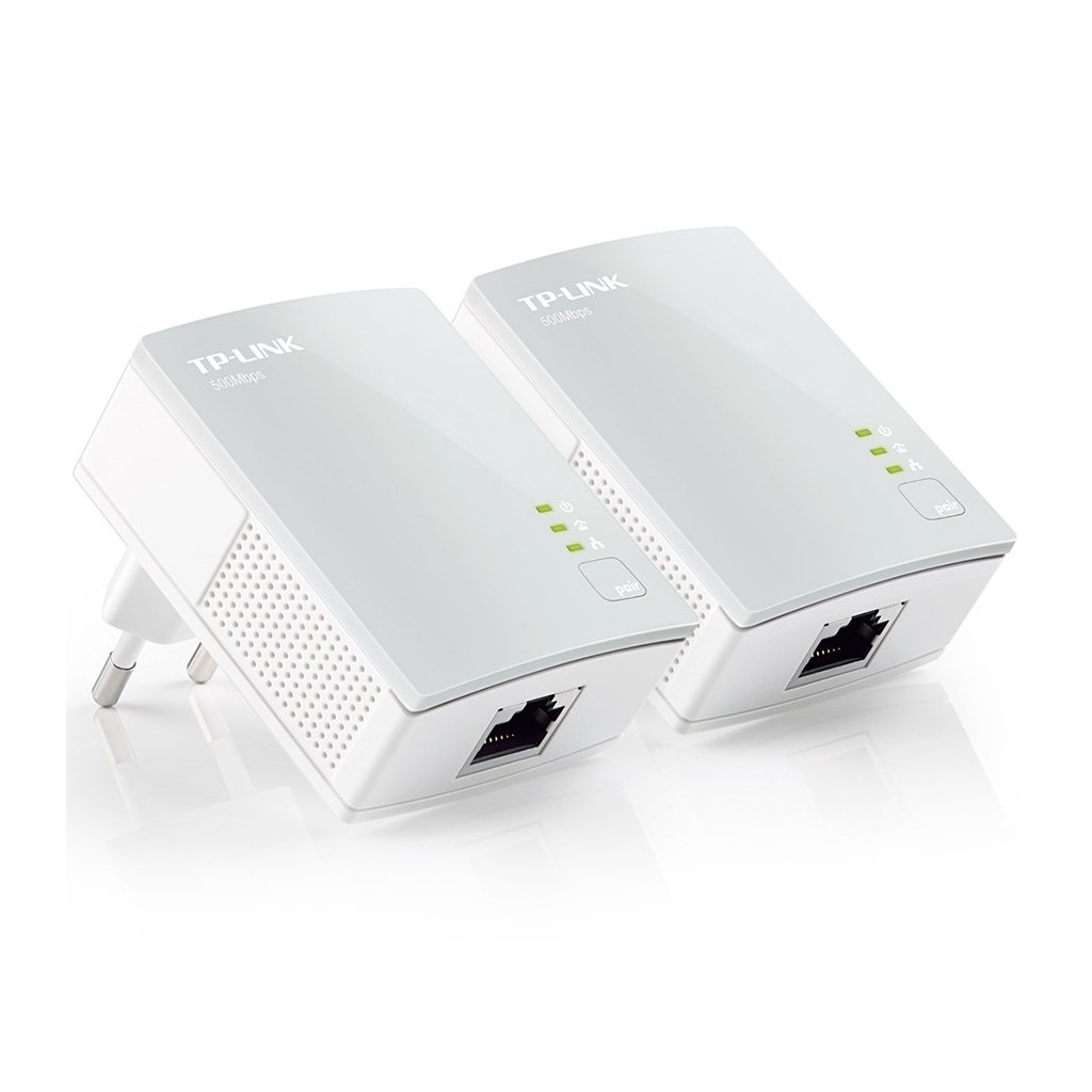 AV600 Powerline Starter Kit Qualcomm 1 Fast Port600Mbps PowerlineUltra Compact Size HomePlug AV Green Powerline