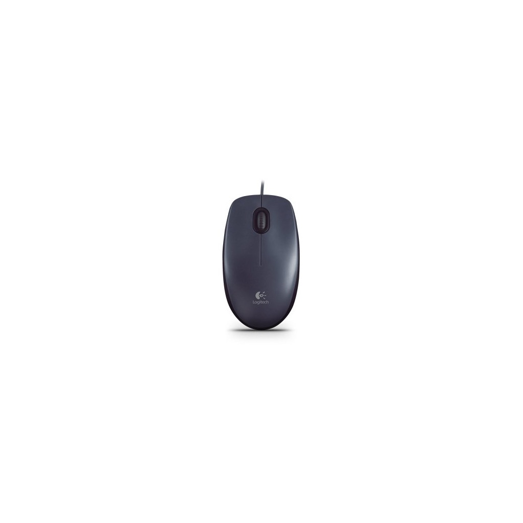 LOGITECH M90 Corded Mouse - GREY - USB - EWR2