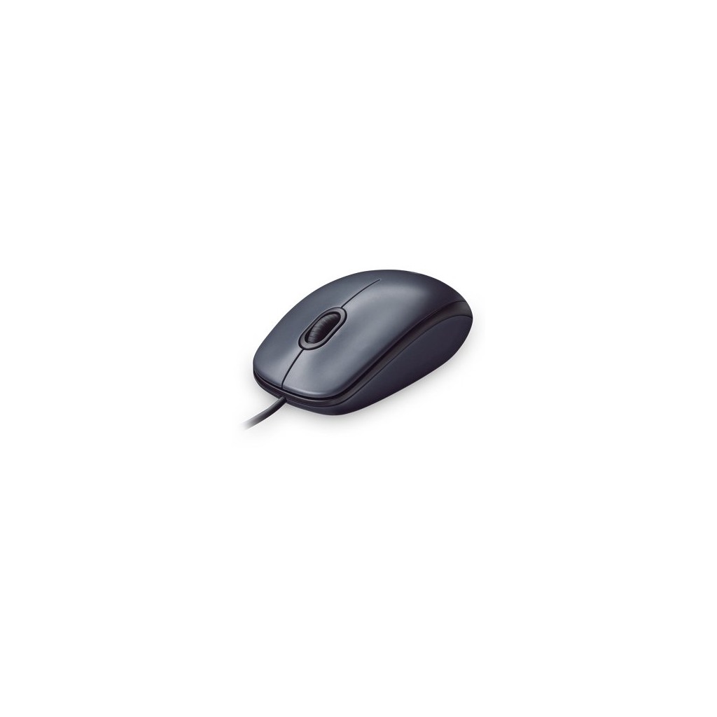 LOGITECH M90 Corded Mouse - GREY - USB - EWR2 - Image 3