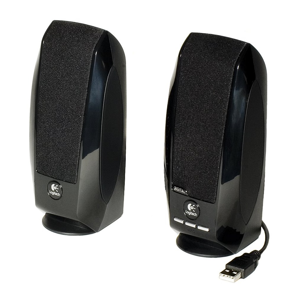 LOGITECH S150 Stereo Zvučnici – USB, Crni, B2B Model