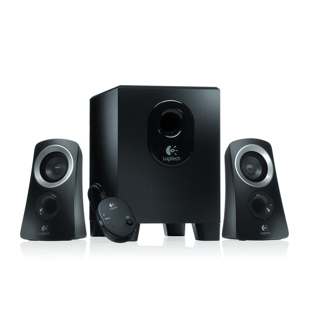 LOGITECH Audio System 2.1 Z313 Kompaktan i Snažan Audio Sistem za Kućnu i Uredsku Upotrebu