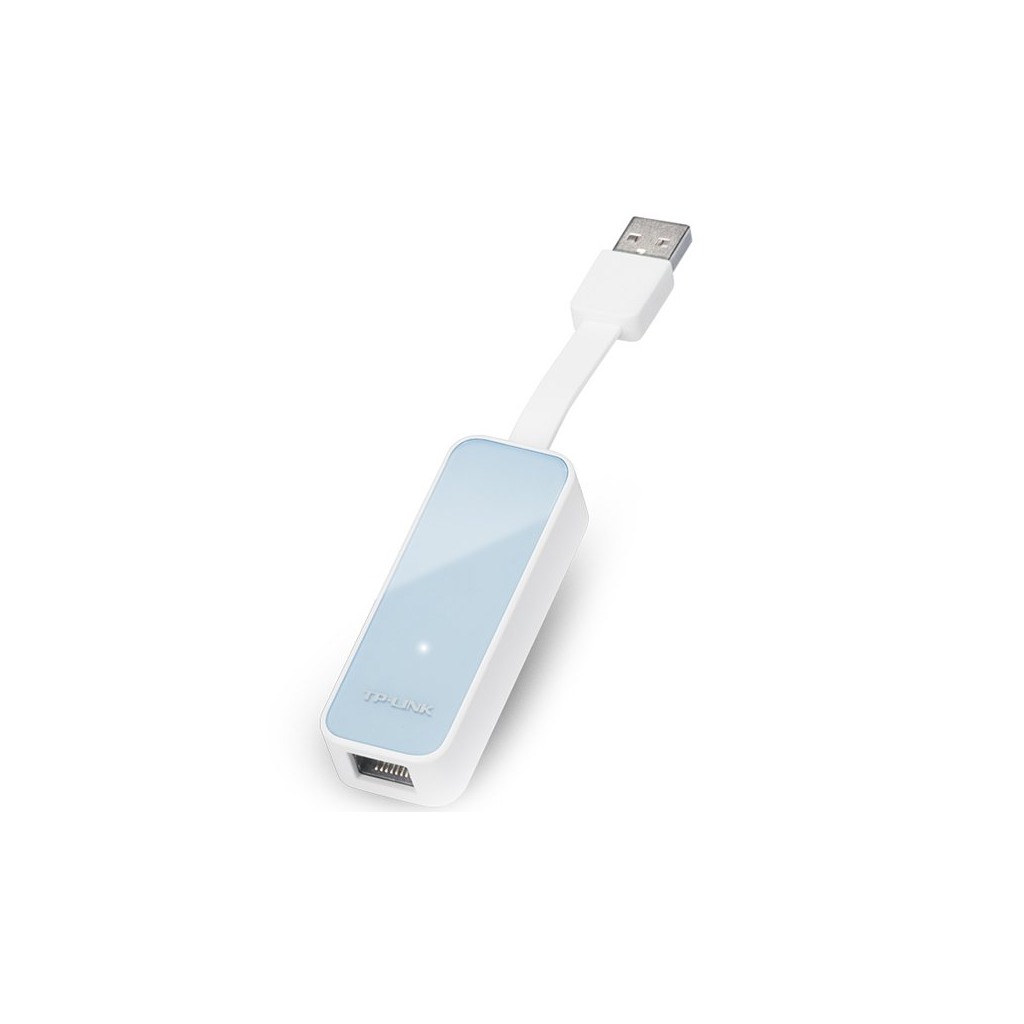 USB 2.0 to 100Mbps Ethernet Network Adapter 1 USB 2.0 connector 1 10/100Mbps Ethernet port