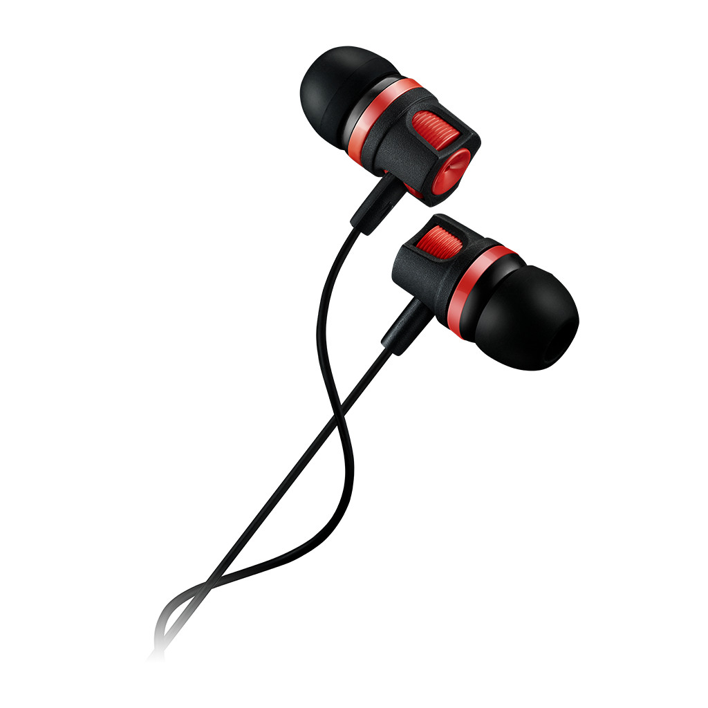 CANYON EP-3 Stereo earphones with microphone Red cable length 1.2m 21.5*12mm 0.011kg