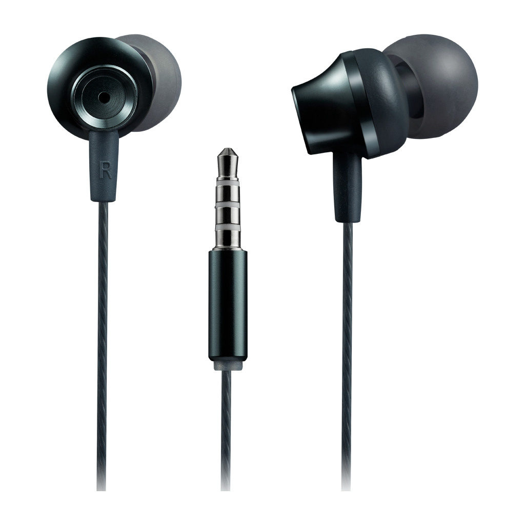 CANYON SEP-3 Stereo earphones with microphone metallic shell cable length 1.2m Dark Gray 22*12.6mm 0.012kg - Image 2