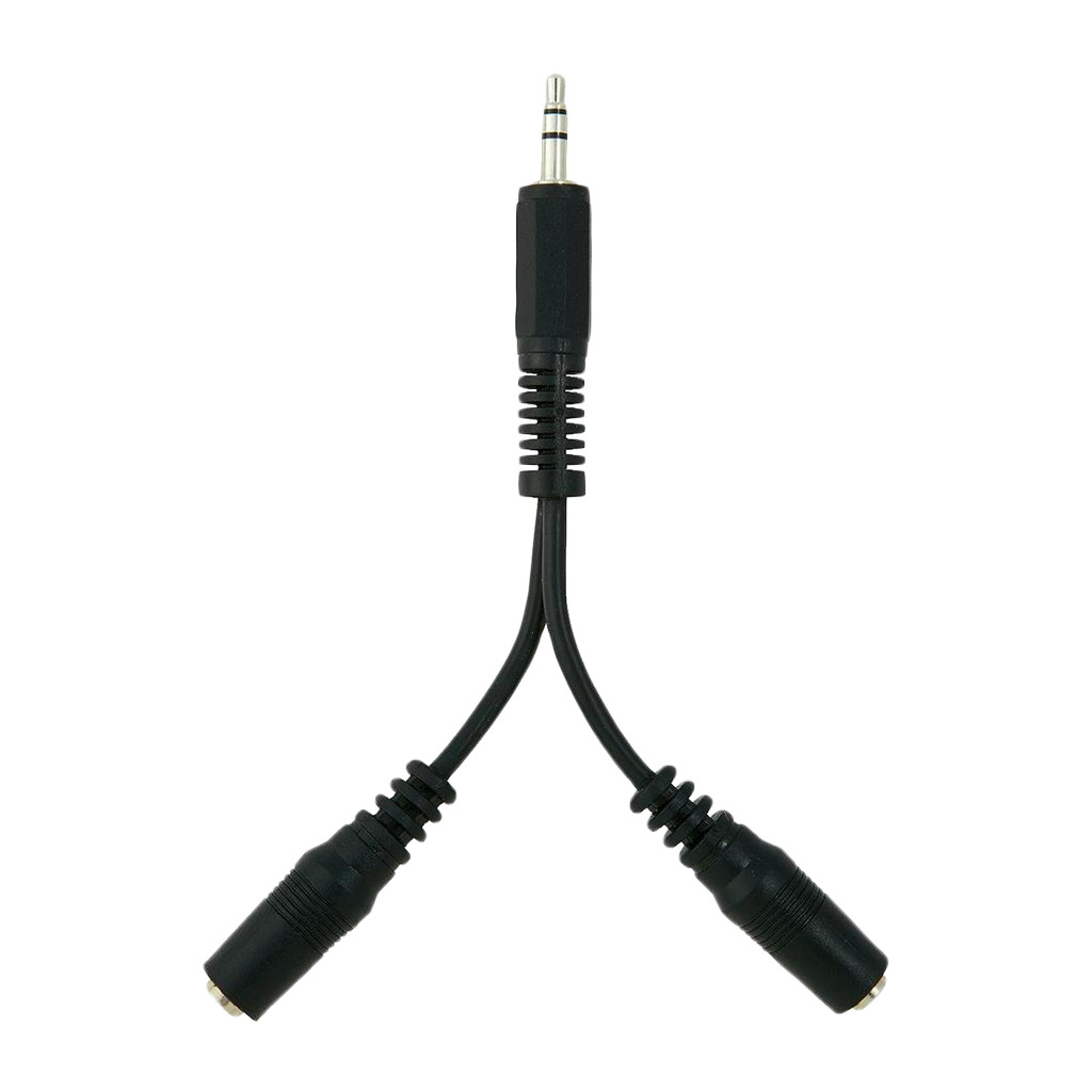 BELKIN SPLITTER AUDIO3.5mm/2x3.5mm M/F0.1MHEADPHNNCKL