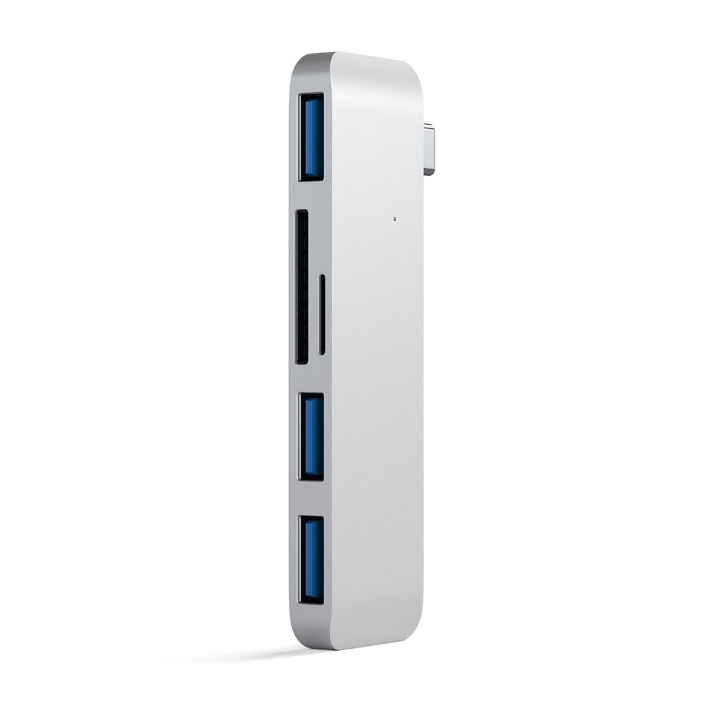 Satechi Type-C USB 3.0 3-in-1 Combo Hub Silver ST-TCUHS