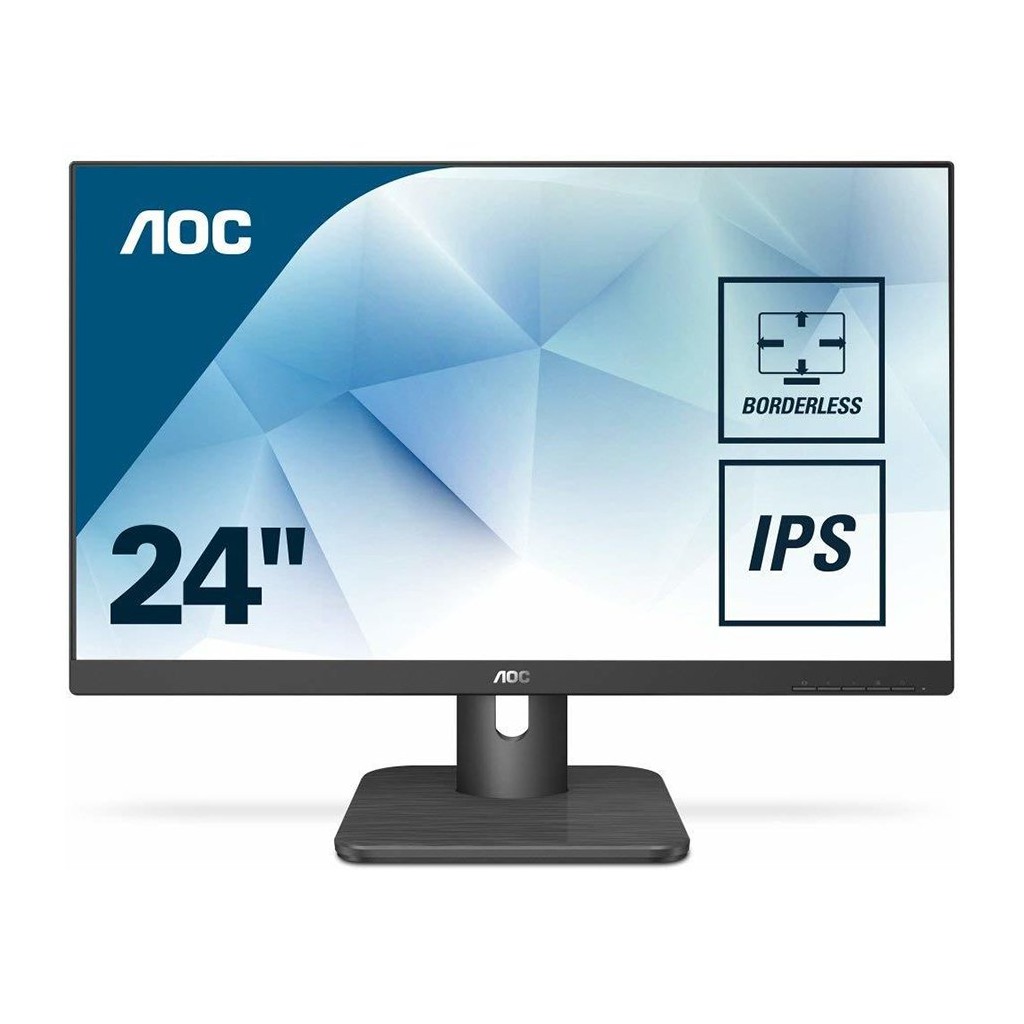 AOC Monitor LED 24E1Q IPS 23.8“ 16:9 1920x1080 IPS 250 cd/m² 1000:1 20M:1 5 ms