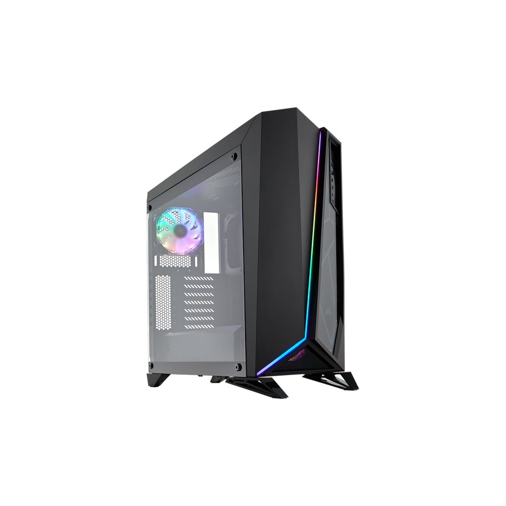 Corsair Carbide Series SPEC-OMEGA RGB Mid-Tower Tempered Glass Gaming Case Black EAN:0843591065412