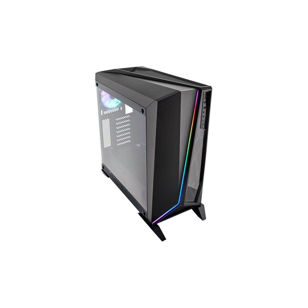 Corsair Carbide Series SPEC-OMEGA RGB Mid-Tower Tempered Glass Gaming Case Black EAN:0843591065412 - Image 2