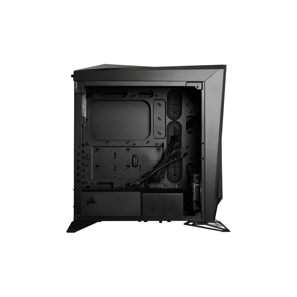 Corsair Carbide Series SPEC-OMEGA RGB Mid-Tower Tempered Glass Gaming Case Black EAN:0843591065412 - Image 3