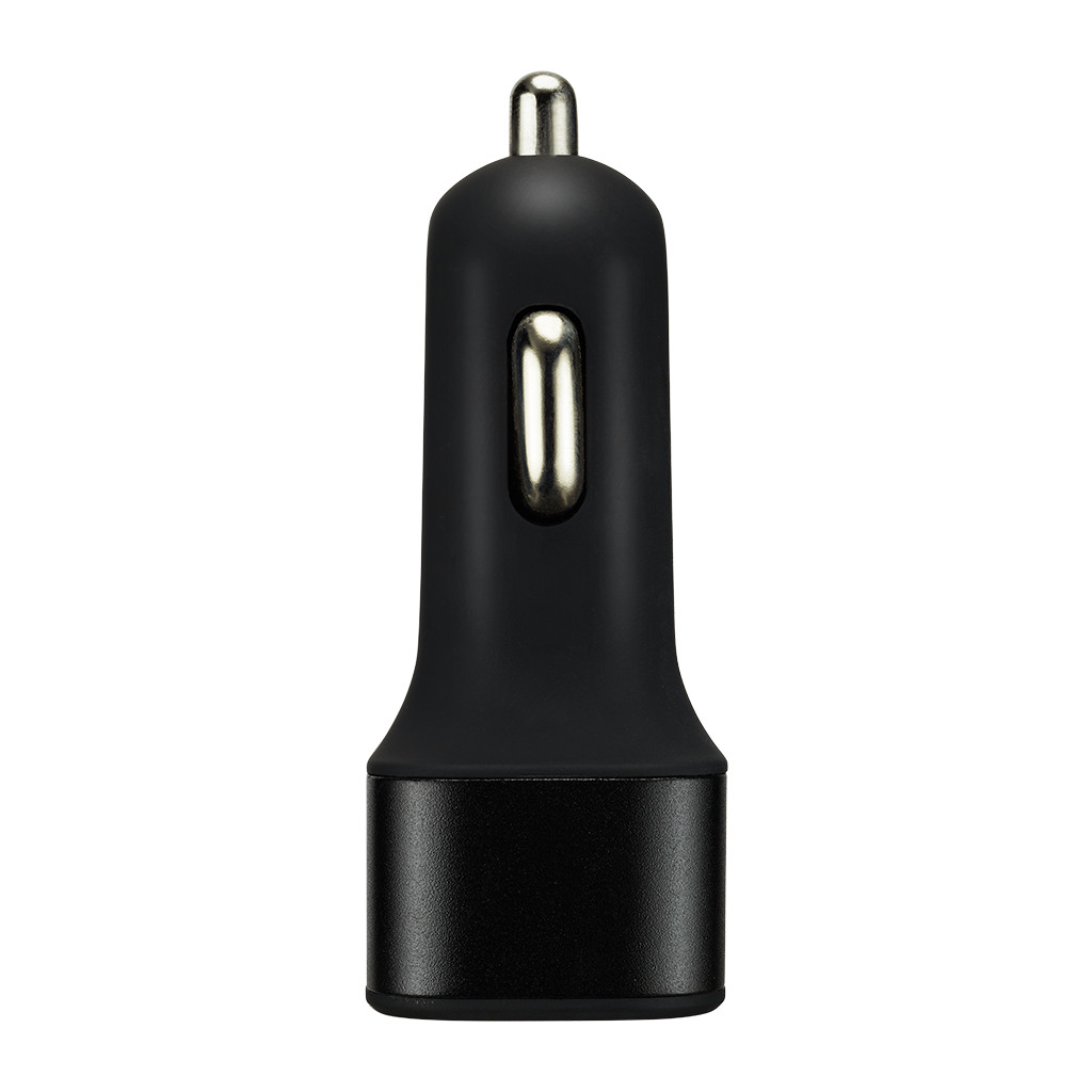 CANYON car charger C-07 QC 3.0 2.4A/3USB-A Black - Image 2