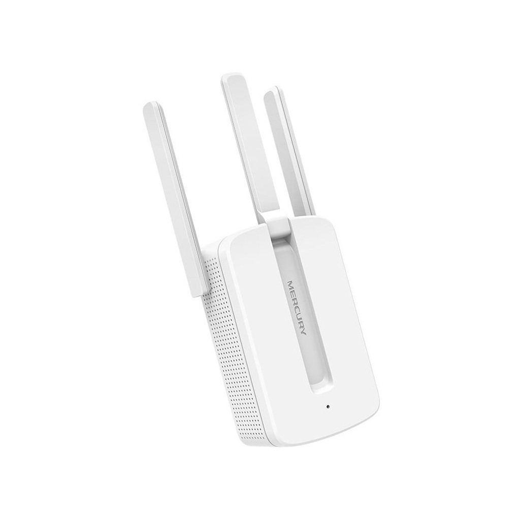 Mercusys 300Mbps Wi-Fi Range Extender 3 fixed external antennas with MIMO WPS button