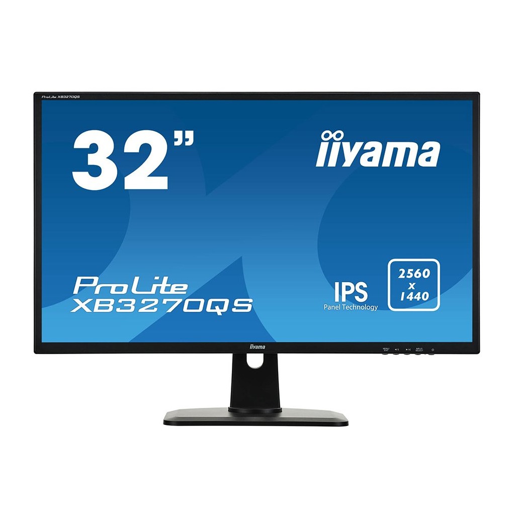 IIYAMA Monitor Prolite 32" 2560x1440 IPS panel 300cd/m2 4ms 1200:1 Static Contrast Speakers DisplayPort HDMI