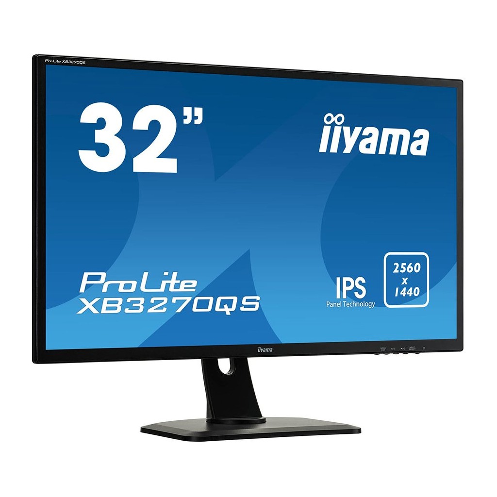 IIYAMA Monitor Prolite 32" 2560x1440 IPS panel 300cd/m2 4ms 1200:1 Static Contrast Speakers DisplayPort HDMI