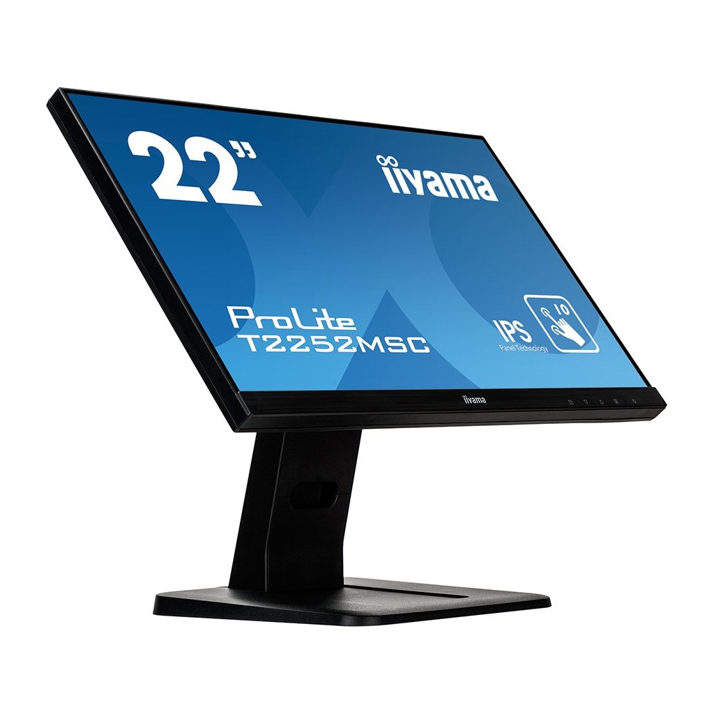 IIYAMA Monitor Prolite 215" OGS-PCAP 10P Touch Screen 1920x1080 IPS-slim panel design VGA HDMI DisplayPort - Image 5