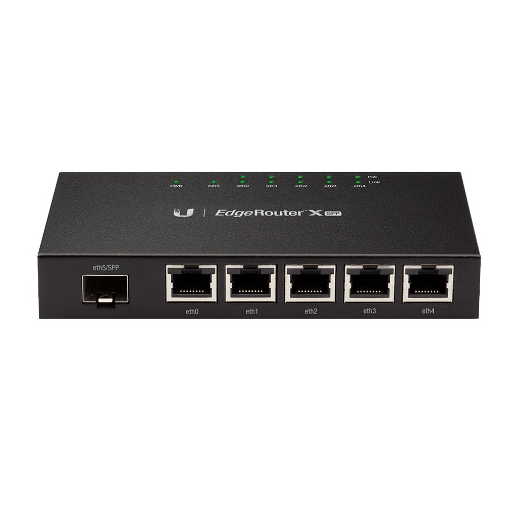 EdgeRouter X 6-Port PoE SFP