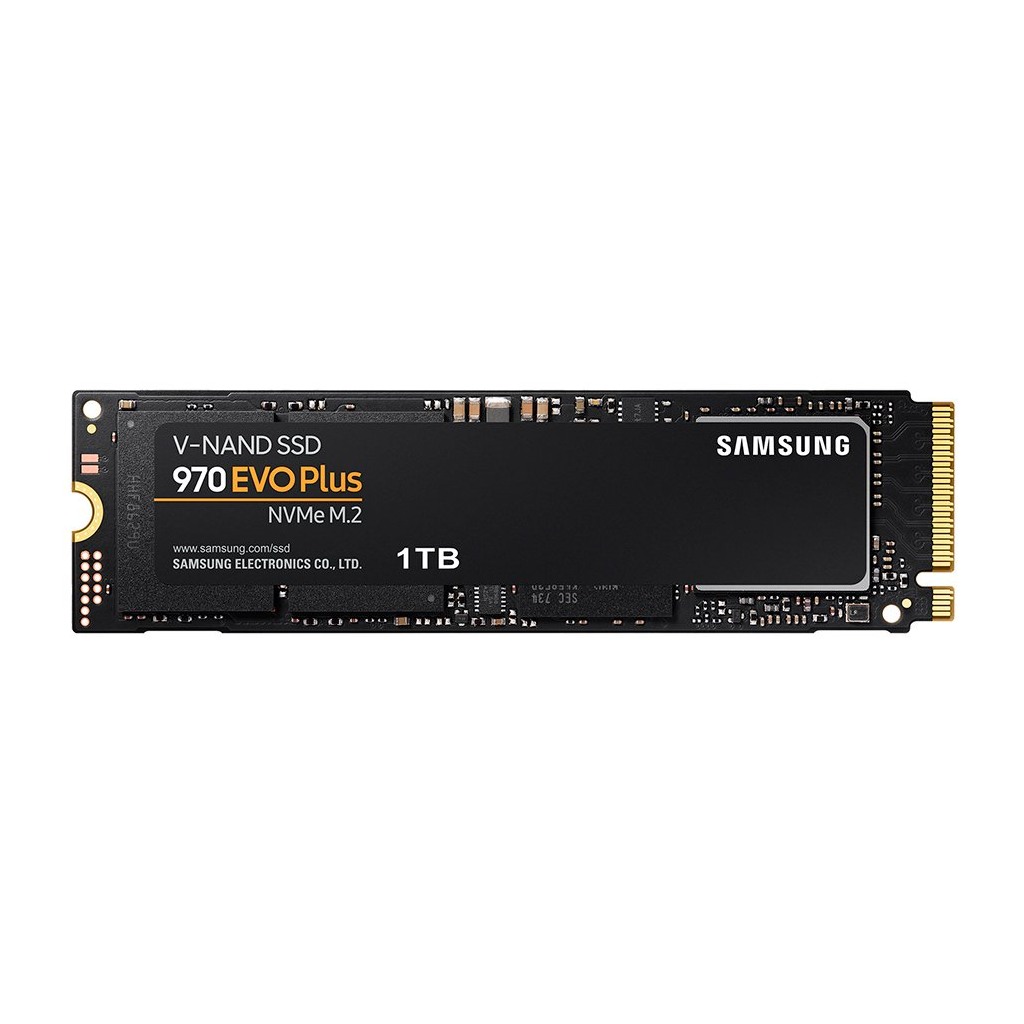 SAMSUNG 970 EVO PLUS 1TB SSD M.2 2280 NVMe Read/Write: 3500 / 3300 MB/s Random