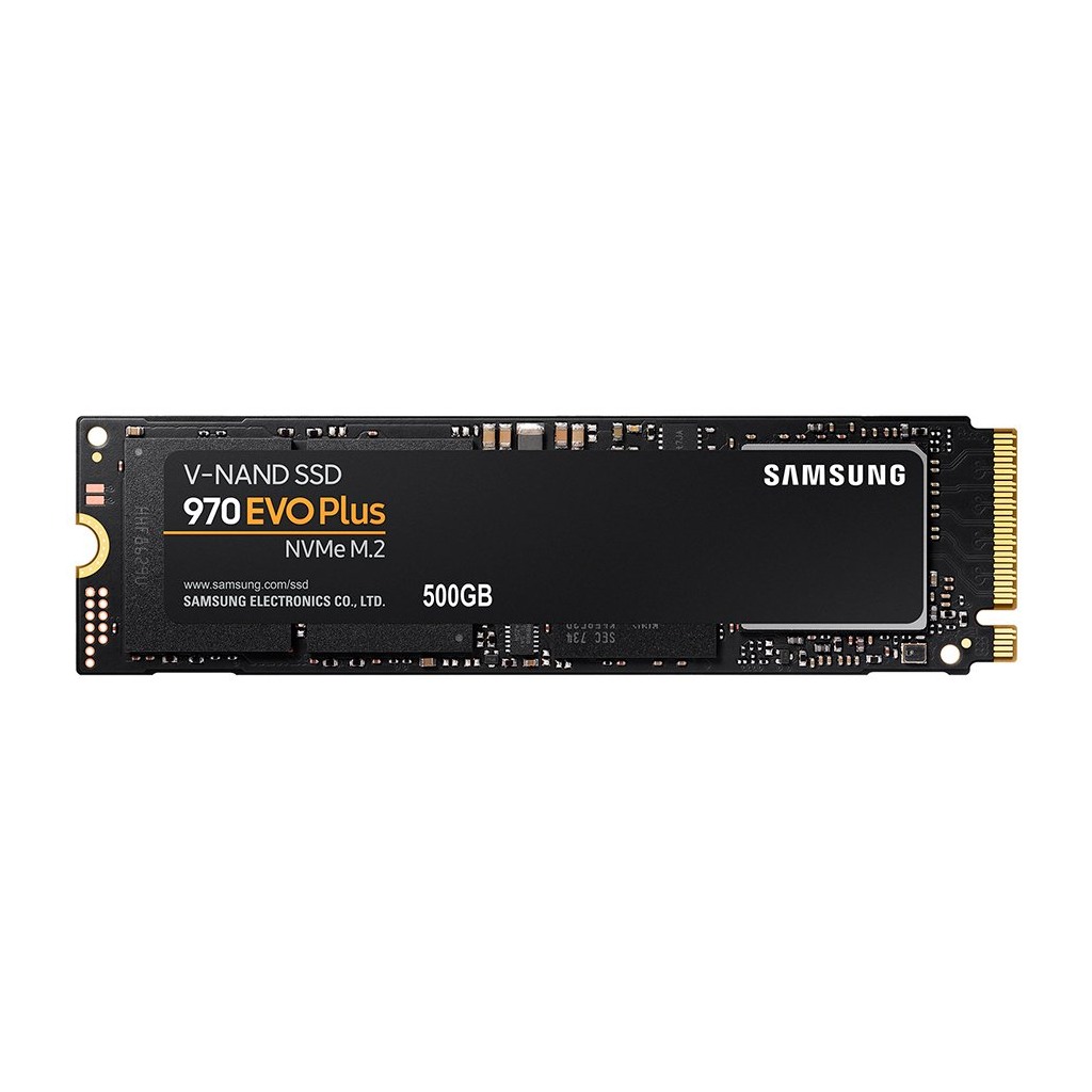 SAMSUNG 970 EVO PLUS 500GB SSD M.2 2280 NVMe Read/Write: 3500 / 3200 MB/s Random