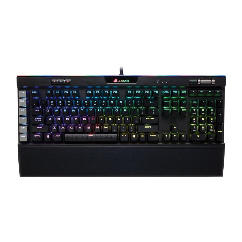 CORSAIR K95 RGB PLATINUM Mechanical Keyboard Backlit RGB LED Cherry MX Speed  US