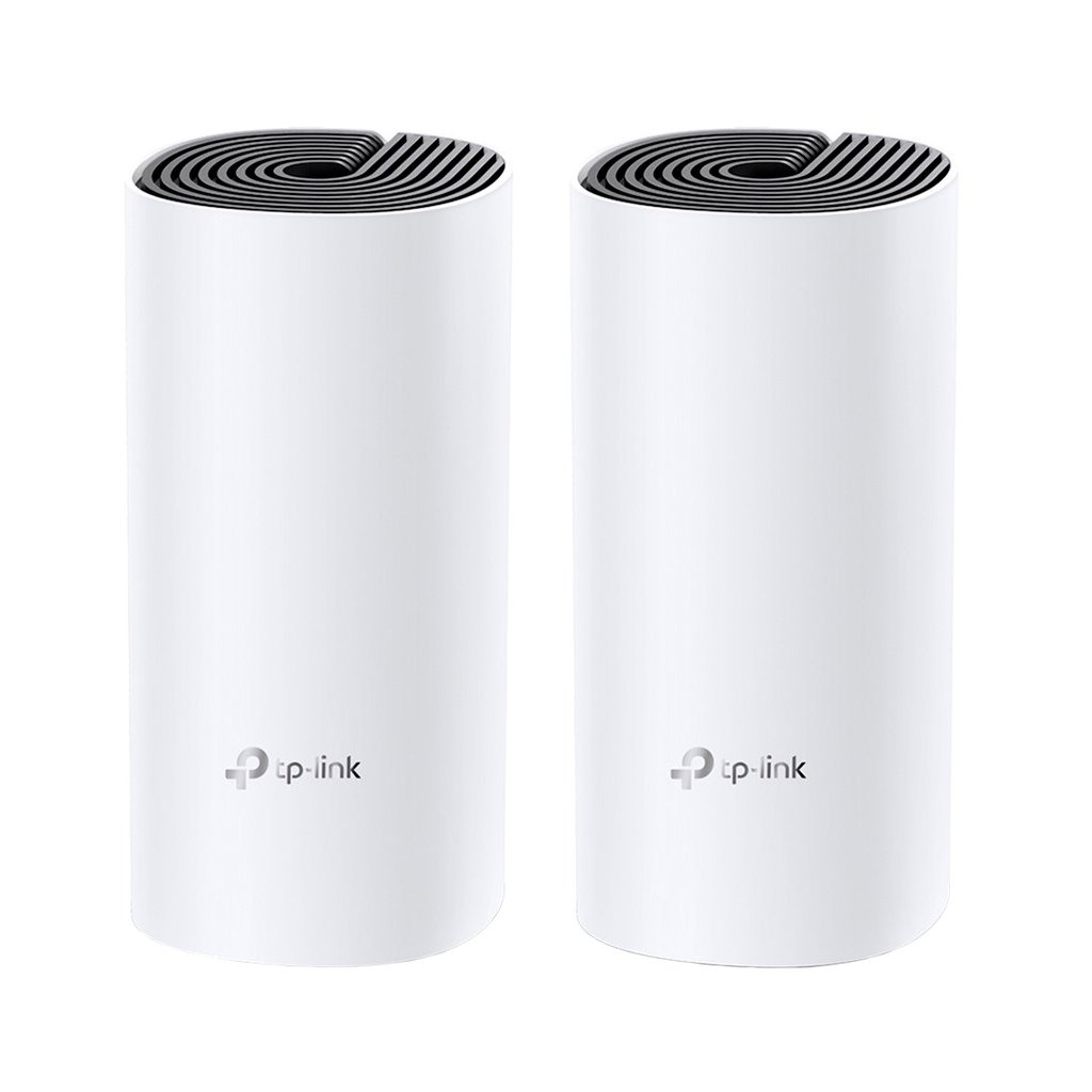 TP-Link Deco M4 2-pack AC1200 Whole-Home Mesh Wi-Fi SystemQualcomm CPU867Mbps at 5GHz+300Mbps at 2.4GHz2 Gigabit