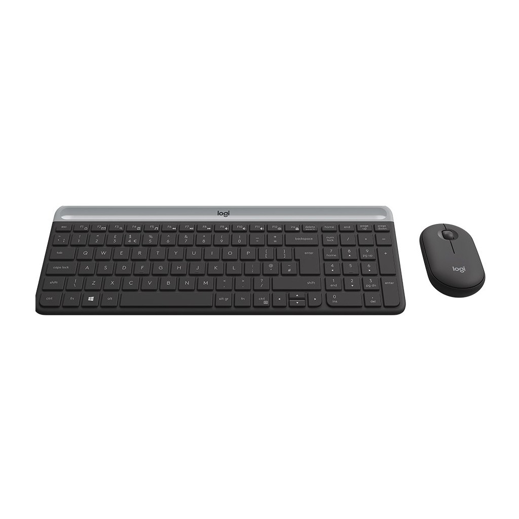 LOGITECH MK470 Slim Wireless Combo - GRAPHITE - HRV-SLV-SRB