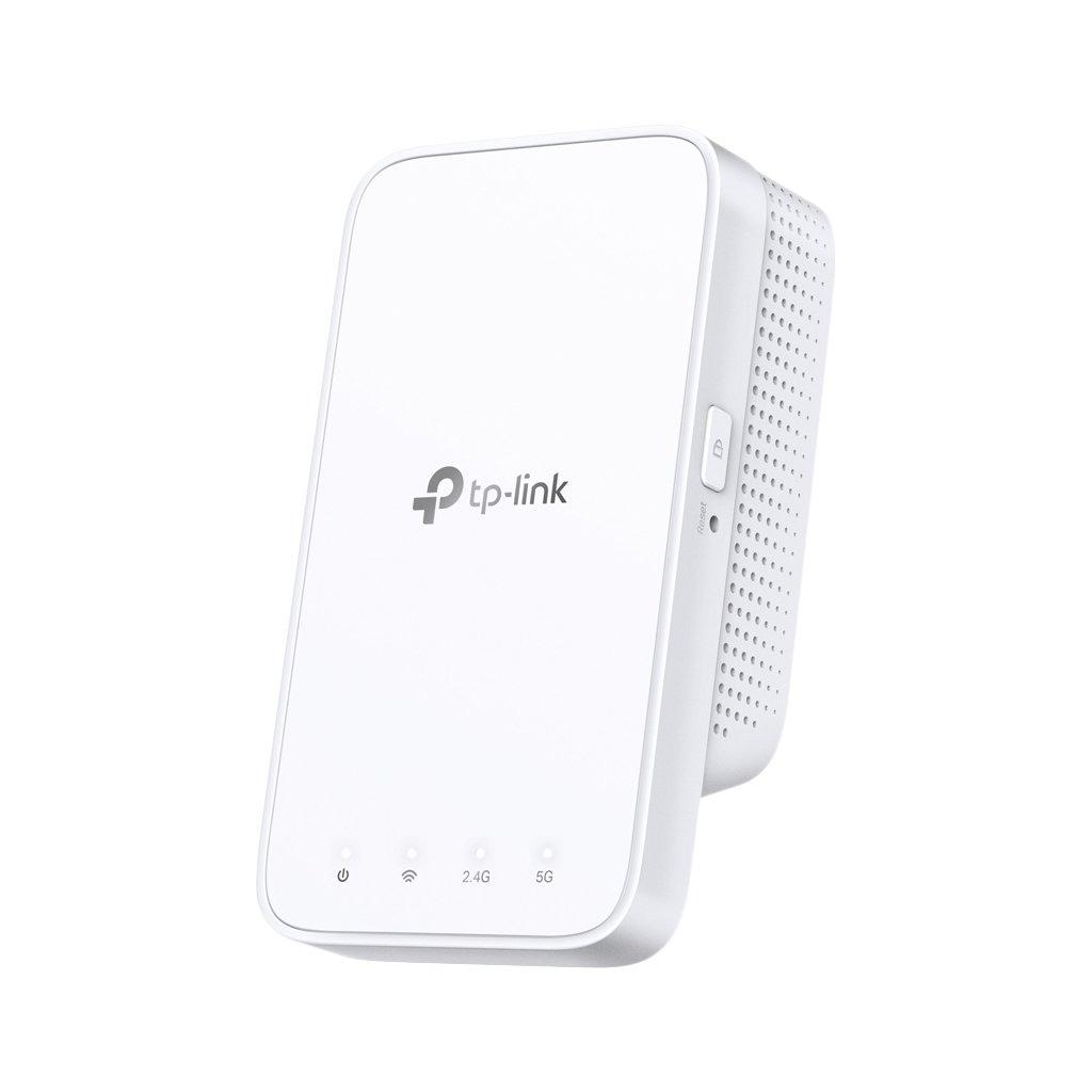 AC1200 MESH Wi-Fi Range Extender Wall Plugged 2 internal antennas 867Mbps at 5GHz + 300Mbps