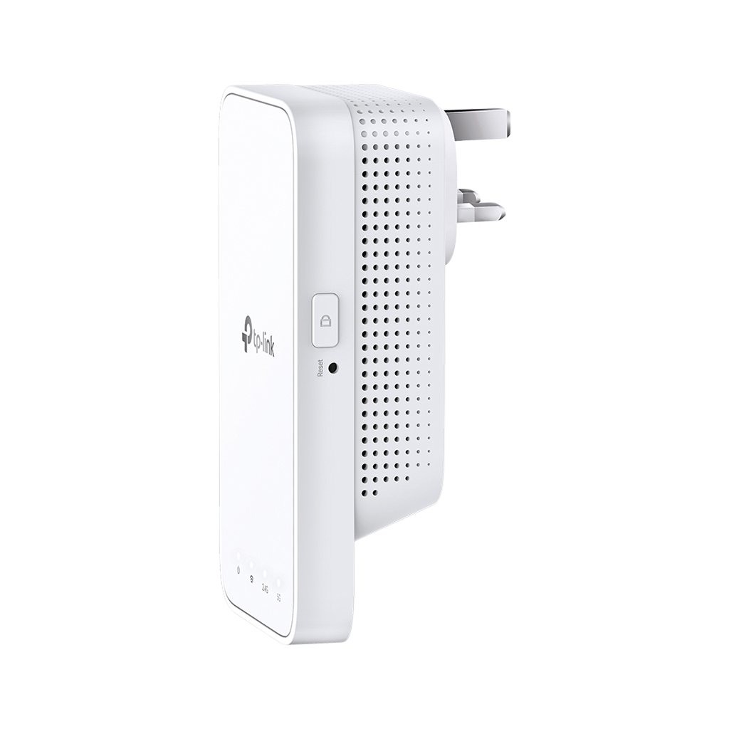 AC1200 MESH Wi-Fi Range Extender Wall Plugged 2 internal antennas 867Mbps at 5GHz + 300Mbps