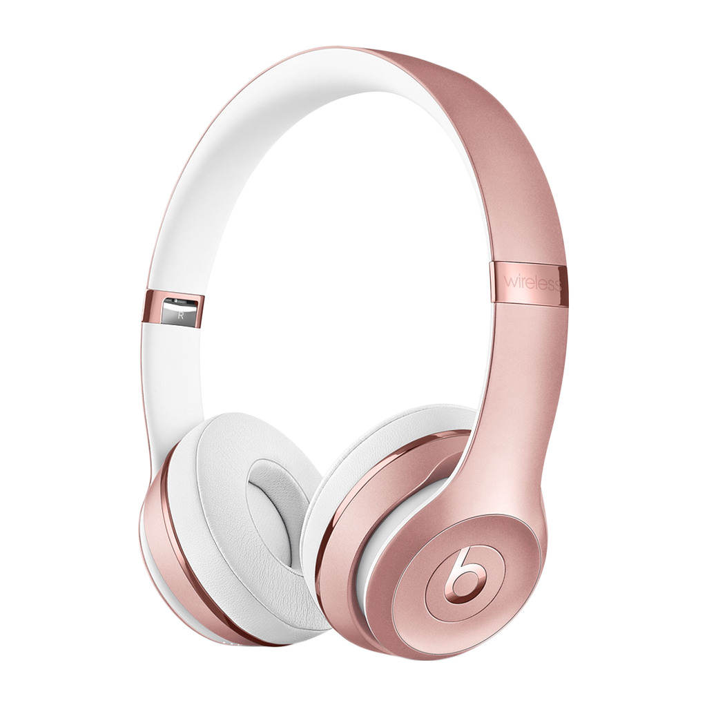 Beats Solo3 Wireless Headphones - Rose Gold Model A1796