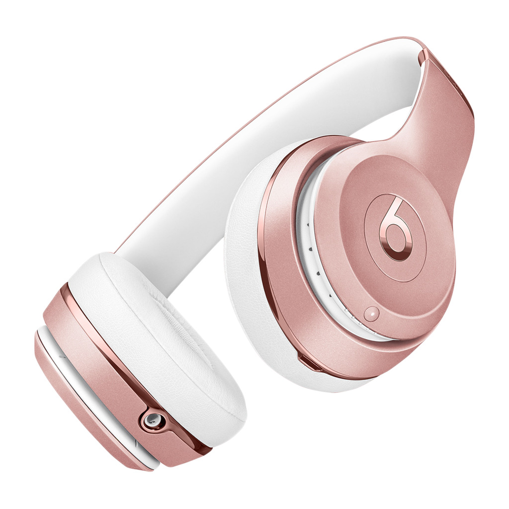 Beats Solo3 Wireless Headphones - Rose Gold Model A1796