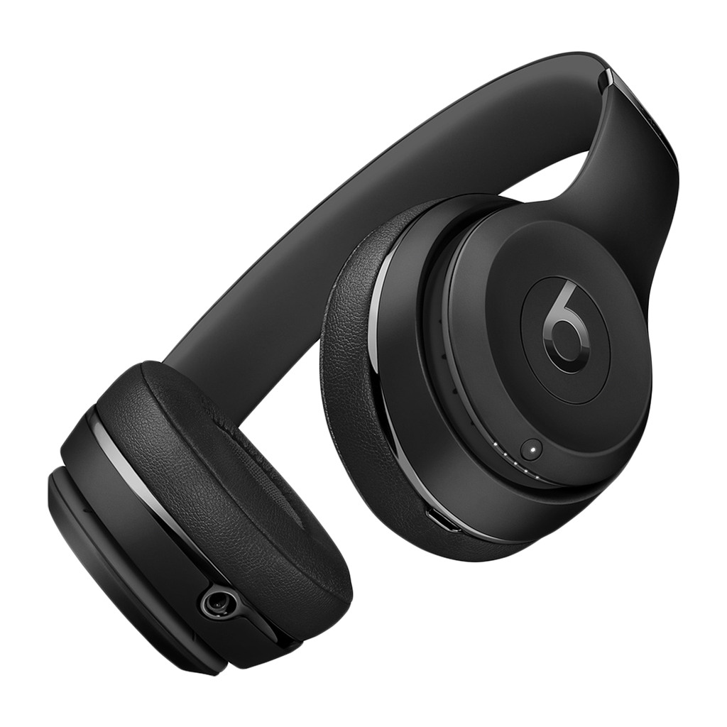 Beats Solo3 Wireless Headphones - Black Model A1796 - Image 3