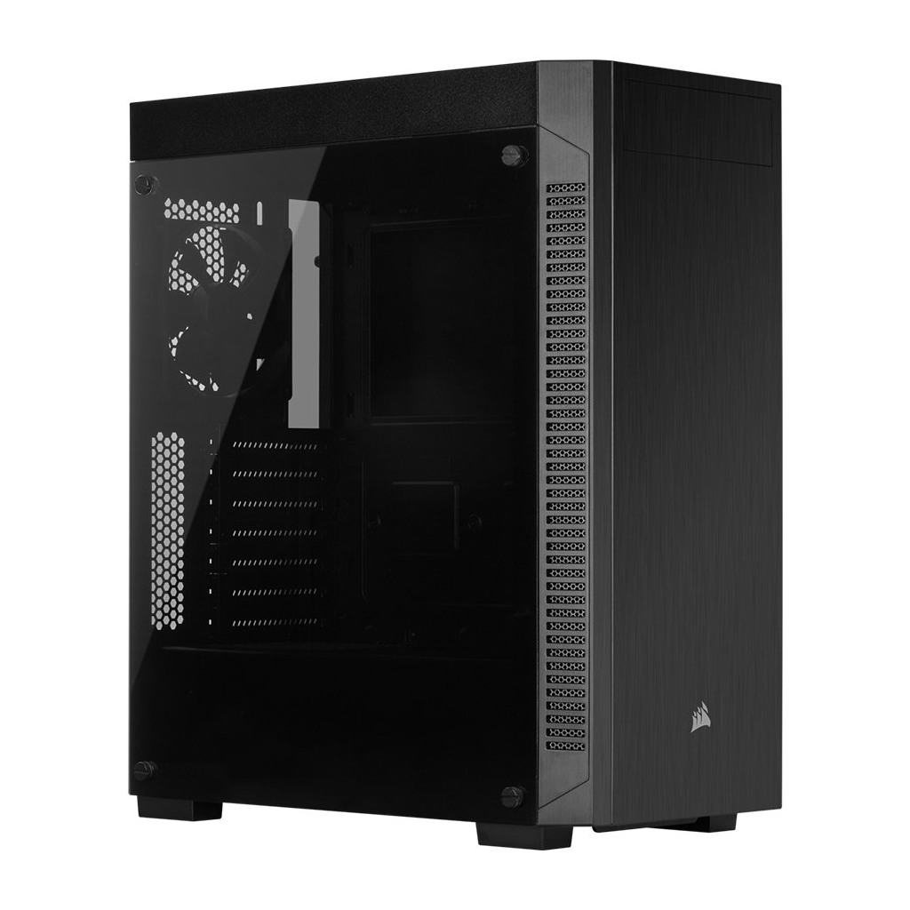 Corsair 110R Templered Glass Mid-Tower Gaming Case Black - Image 3