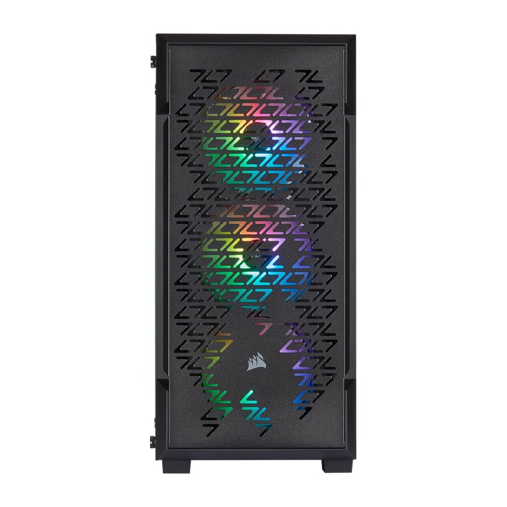 Corsair iCUE 220T RGB Airflow Tempered Glass Mid-Tower Smart Case Black - Image 2