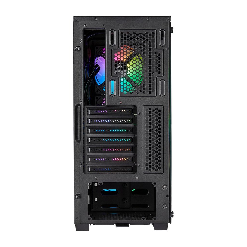 Corsair iCUE 220T RGB Airflow Tempered Glass Mid-Tower Smart Case Black