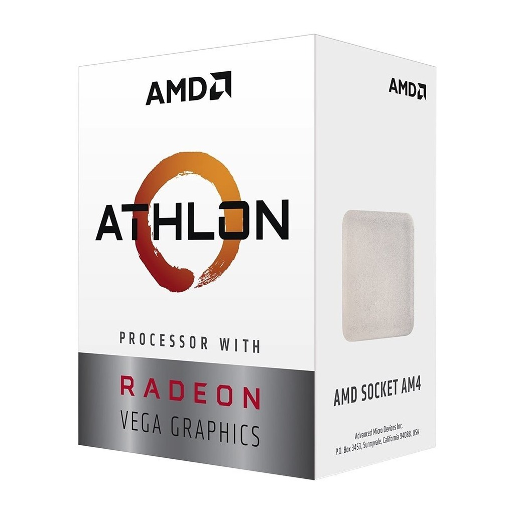 AMD Procesor CPU Desktop 2C/4T Athlon PRO 300GE YD300BC6M2OFH